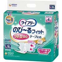 ＬＦのびーるＦうす型安心テープＬ１８枚×４