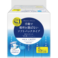 エリエール　＋Ｗａｔｅｒソフトパック　１２０Ｗ５Ｐ