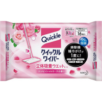 クイックルワイパー吸着ウェット　ローズ１６枚×２０