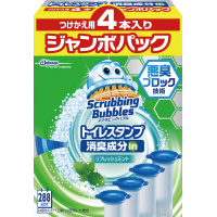 ＳバブルトイレＳ消臭リフレッシュＭ替パック４Ｐ×３