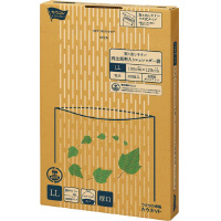 取り出しやすい再生原料入シュレッダー袋　ＬＬ