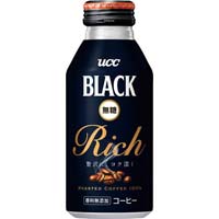 ＢＬＡＣＫ無糖　ＲＩＣＨ　Ｒ缶３７５ｇ　２４本