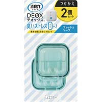 消臭力ＤＥＯＸ　トイレ用フレッシュソープ付替２個