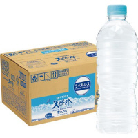 サントリー天然水ラベルレス　２４本入×２