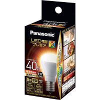 ＬＥＤ電球Ｅ１７全方向電球色３個