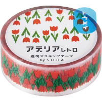 ソ‐ダ　透明マステ（コレック）　１５ｍｍ幅
