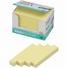 ポストイット　再生紙ふせん７５×１２．５　黄２０冊