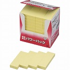 ポストイット　再生紙ふせん　７５×２５　黄４０冊