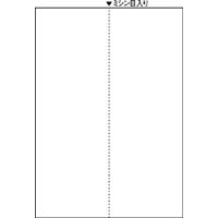 マルチプリンタ帳票　Ａ４　白紙タテ２面　１００枚