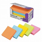 ポストイット　強粘着５０×５０　ネオン混色　１０冊