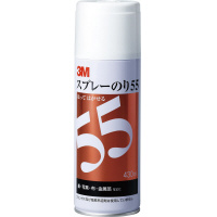 スプレーのり５５　４３０ｍｌ　再接着タイプ　５缶