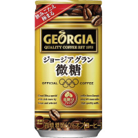 ジョージア　ゴールデンドリップ　微糖　１８５ｇ缶