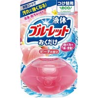 液体ブルーレットおくだけ　付替　ピーチの香り５個