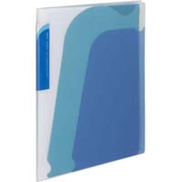 ポケットブック＜ノビータ＞４Ｐチャック付　青　５冊