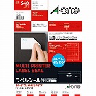キレイにはがせるラベル　兼用　２４面上下余白１０枚