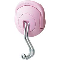 超強力マグネットフック〈タフピタ〉１０ｋｇ　ピンク