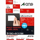 キレイにはがせるラベル　兼用１０面四辺余白１００枚