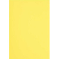 色画用紙　四つ切　黄　５枚