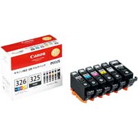 ＢＣＩ‐３２６　５色＋３２５ＰＧＢＫ２パック以上