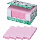 ポストイット　再生紙ふせん７５×２５　ピンク２０冊