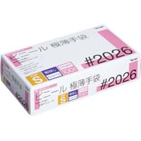 ビニール使い切り手袋　粉無　Ｓ　１００枚×２０