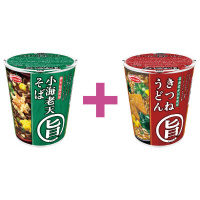 まる旨小海老天そば１２個＋きつねうどん１２個セット