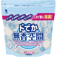 ドでか無香空間　ほのかなせっけん　詰替　１６００ｇ