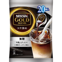 ネスカフェ　コク深めポーション無糖　２０個入×３