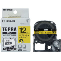 テプラ　ＰＲＯテープ　マグネット黄色１２ｍｍ黒文字