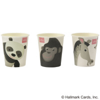 ＨＭどうぶつ柄カップ　７オンス　１００個入×５