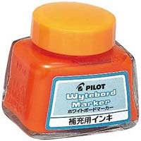 ホワイトボードマーカー専用補充インキオレンジ×１０
