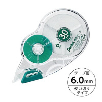 ３０ｍ修正テープＰライン　使い切り６ｍｍ　１０個