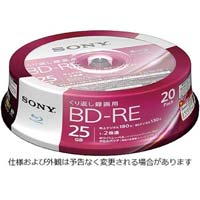 ＢＤ‐ＲＥ録画用　２５ＧＢ　２倍速　２０枚ＳＰ