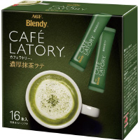 カフェラトリー濃厚抹茶ラテ　１６本入×２