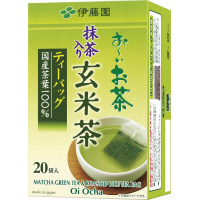 おーいお茶ティーバッグ　抹茶入玄米茶　２０袋入×３