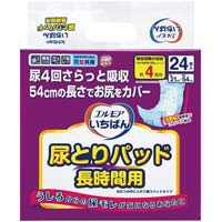 エルモアいちばん　尿とりパッド　長時間用２４枚×８