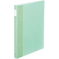 ポップリングファイルスリムＢ５縦２１ｍｍ緑１０冊
