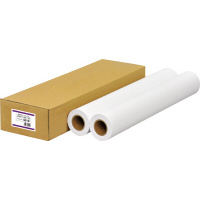 Ｐ普通紙６４ｇ６１０ｍｍ×５０ｍ２４インチ幅２本