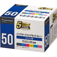 互換インクＩＣ６ＣＬ５０対応　６色Ｐ３個以上