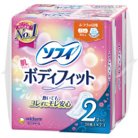 ソフィボディフィット羽なし　２８枚×２