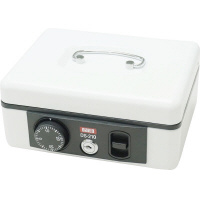 手提金庫　ホワイト　ＤＳ‐２１０Ｗ