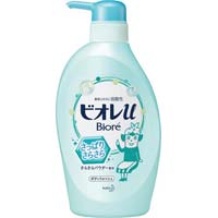 ビオレｕ　さっぱりさらさら　本体　４８０ｍｌ