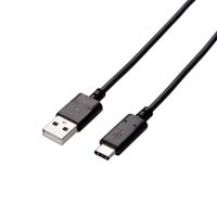 ＵＳＢ２．０ケーブル（Ａ‐Ｃ）　１．５ｍ　ブラック