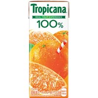 トロピカーナ　１００％オレンジ　２５０ｍｌ　２４本