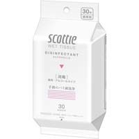 スコッティ　ウエットティシュー　消毒　３０枚