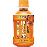ホット用　おーいお茶ほうじ茶　２７５ｍｌ　２４本