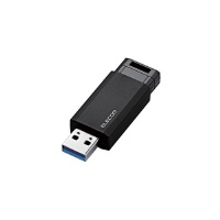 ＵＳＢ３．１メモリー　ノック式　３２ＧＢ　ブラック