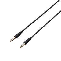 φ３．５ＡＵＸケーブル　０．５ｍ　ブラック