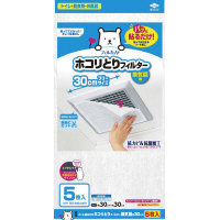 パッと貼るだけホコリとりフィルター換気扇用５枚×３