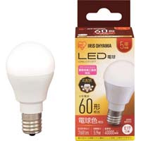 ＬＥＤ電球　Ｅ１７　広配光　６０形相当　電球色